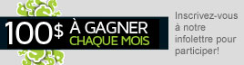 Abonnez-vous à notre infolettre